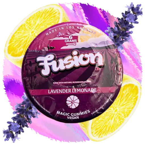 Fusion Gummies Lavender Lemonade