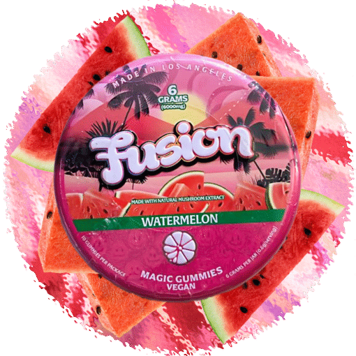 Watermelon Fusion Mushroom Gummies